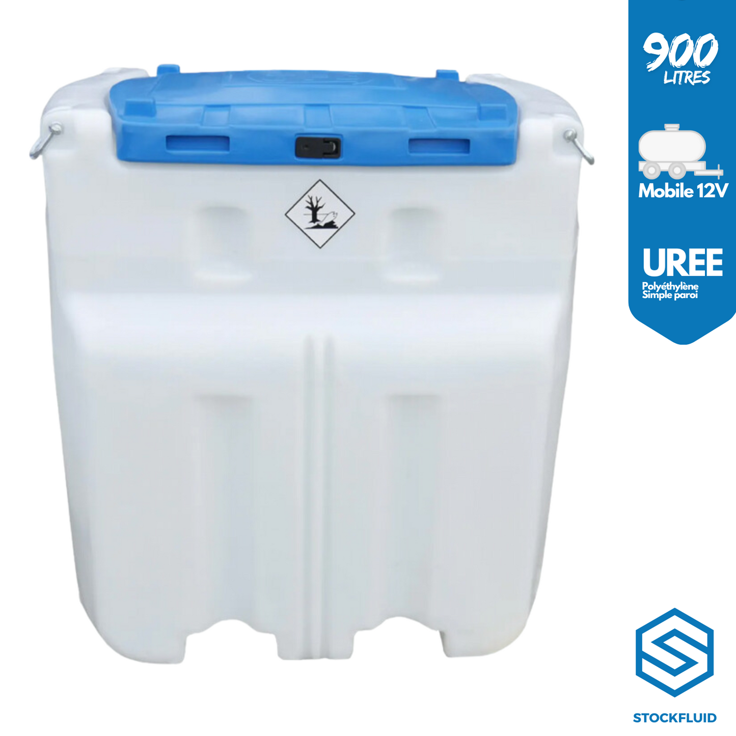 Cuve mobile polyéthylène 12V 900 Litres Urée Adblue