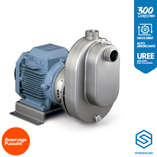 Pompe auto amorçante Gros débit 300 L/min Urée et Adblue