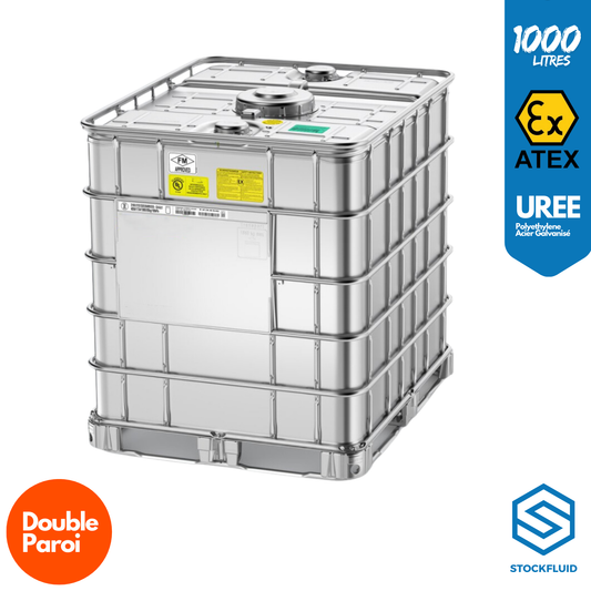IBC double paroi ATEX 1000 Litres pour URée Adblue