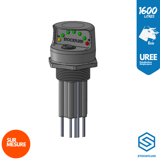 Jauge de niveau à led sur mesure pour Urée et Adblue