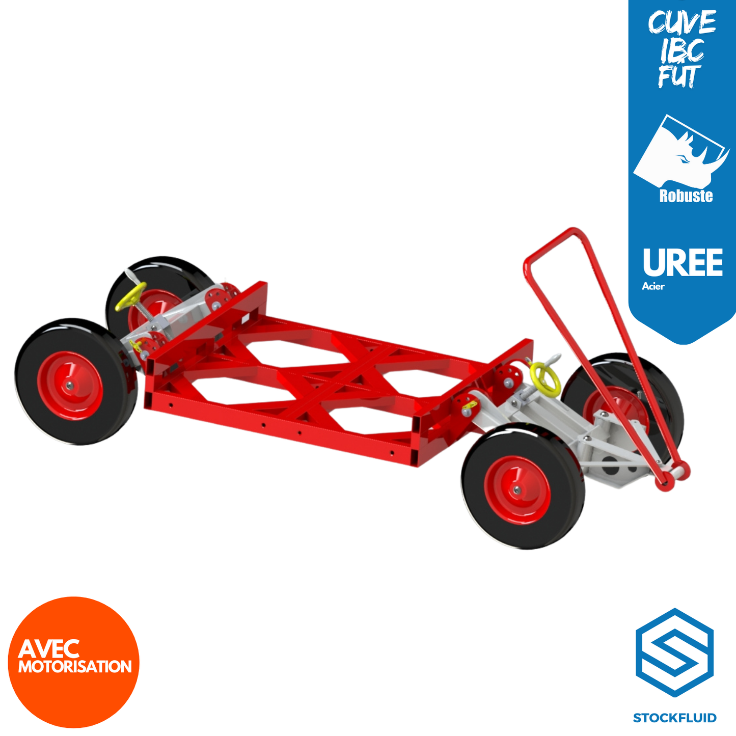 Chariot de transport HEAVY avec motorisation optionnelle