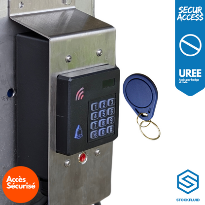 Accès sécurisé pour pompes à carburant Urée et Adblue®